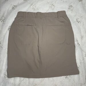 Tilley Tan Utility Midi Skirt – Size Small (READ DESCRIPTION)